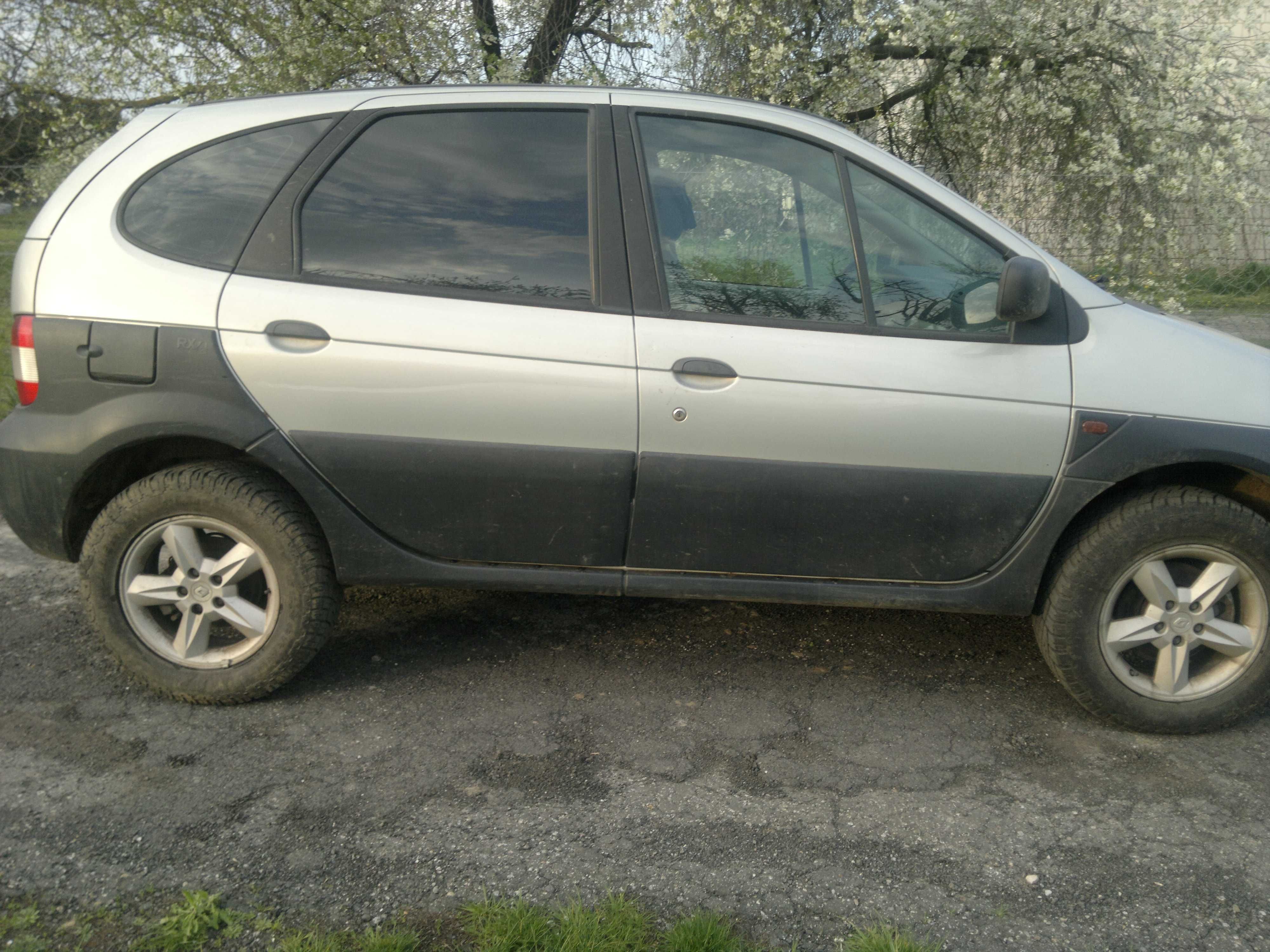 renault scenic RX4 skrzynia silnik 1,6 16v 1,9 sanie siedzenia półoś