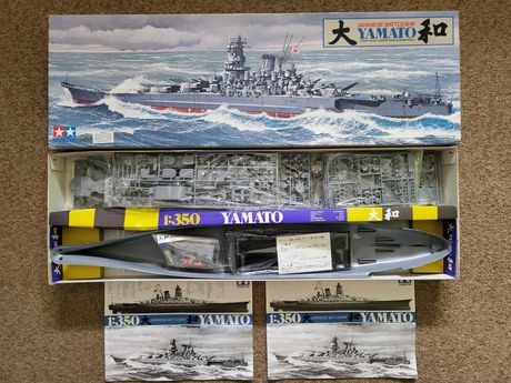 Kit de Montagem Tamiya 1/350th Yamato