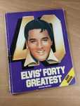 Partituras Elvis Presley, Elvis' Forty Greatest