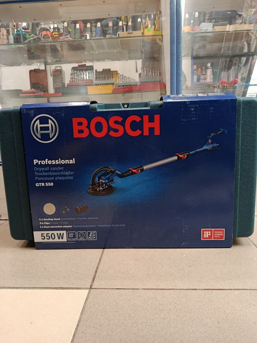 Професійна шліфувальна машина для стін Bosch GTR 550