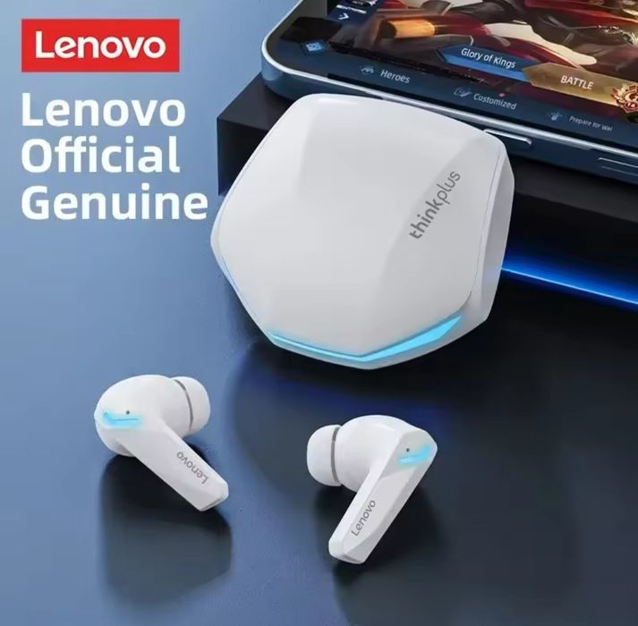 Białe lub czarne nowe słuchawki Bluetooth Lenovo GM2 Pro