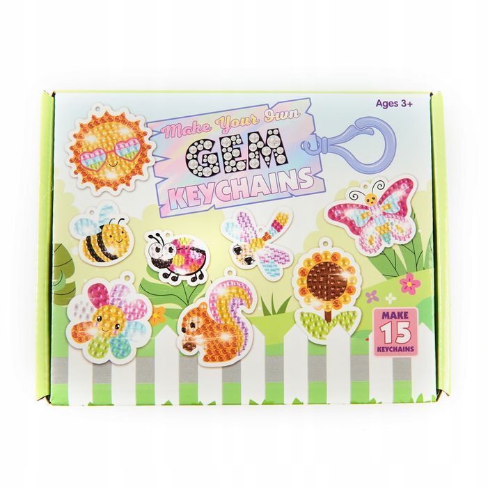 Haft Diamentowy Mozaika Diy Breloki Diamentowe