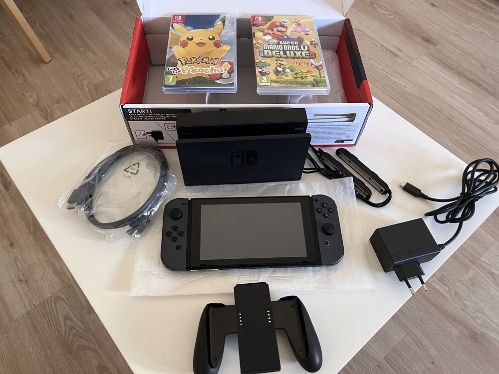 Nintendo Switch Pack + 2 Jogos