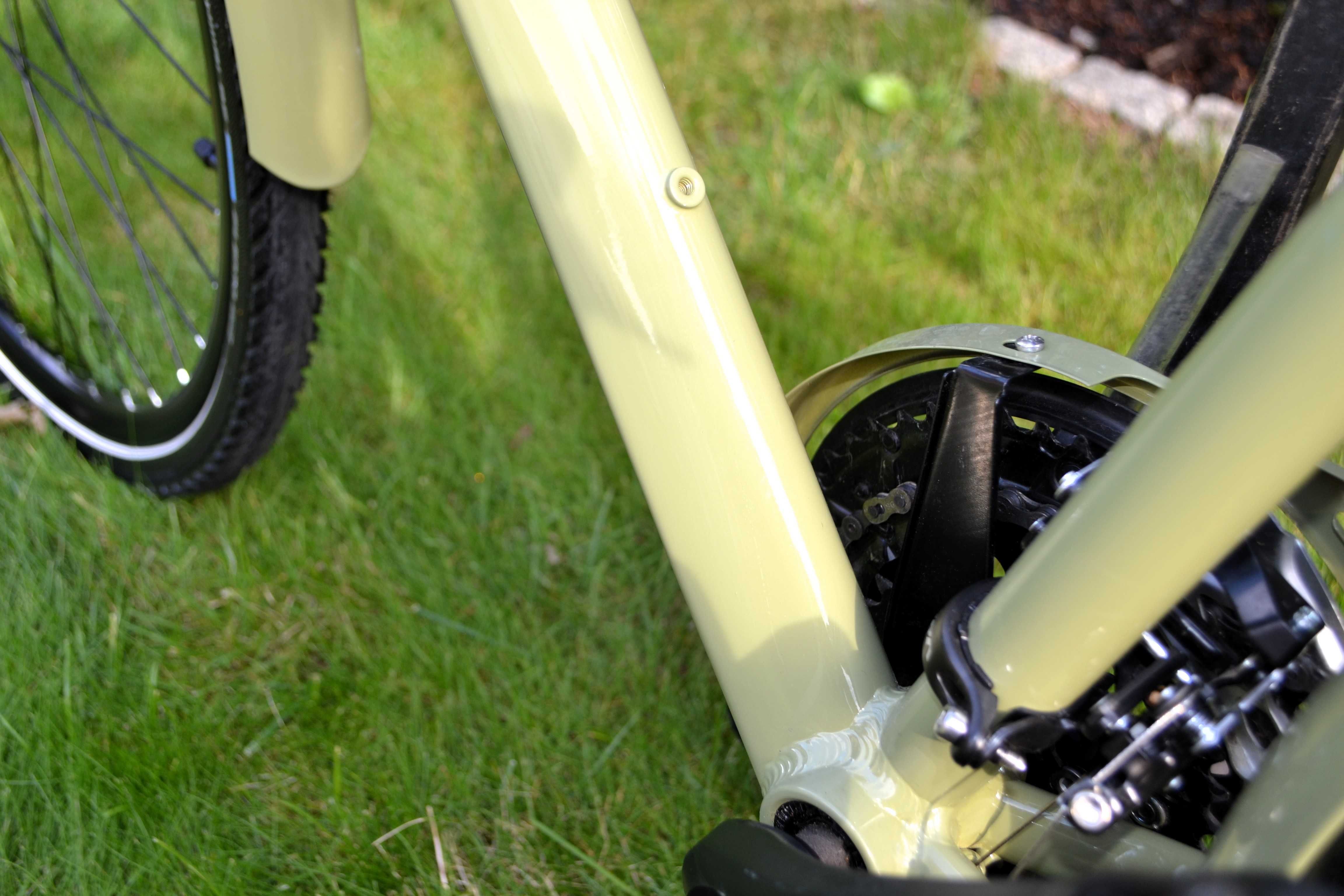 Rower trekkingowy Bergrausch 61cm XL - na wysokiego mężczyznę!!
