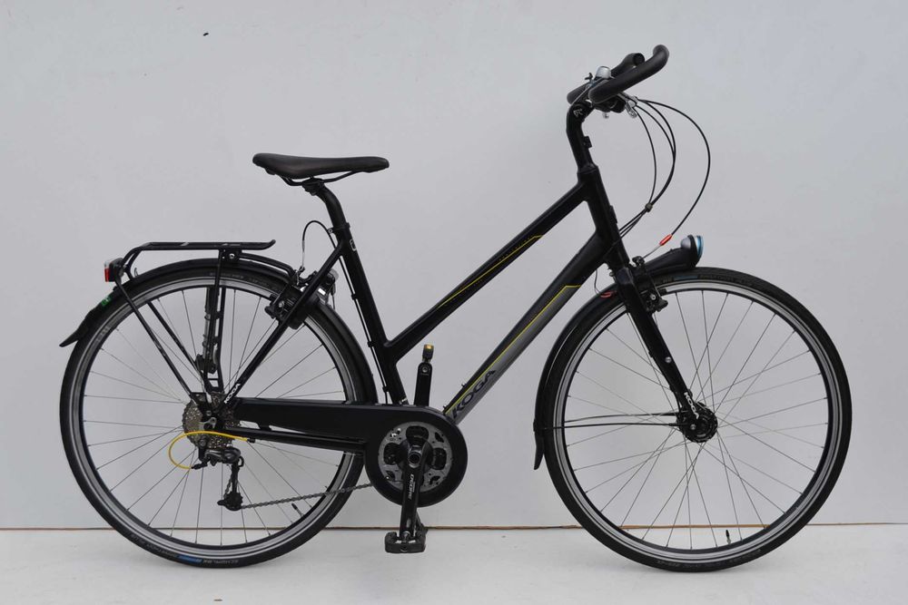 Lekki czarny rower trekkingowy * Koga Sportsrider koła 28'' rama 53cm