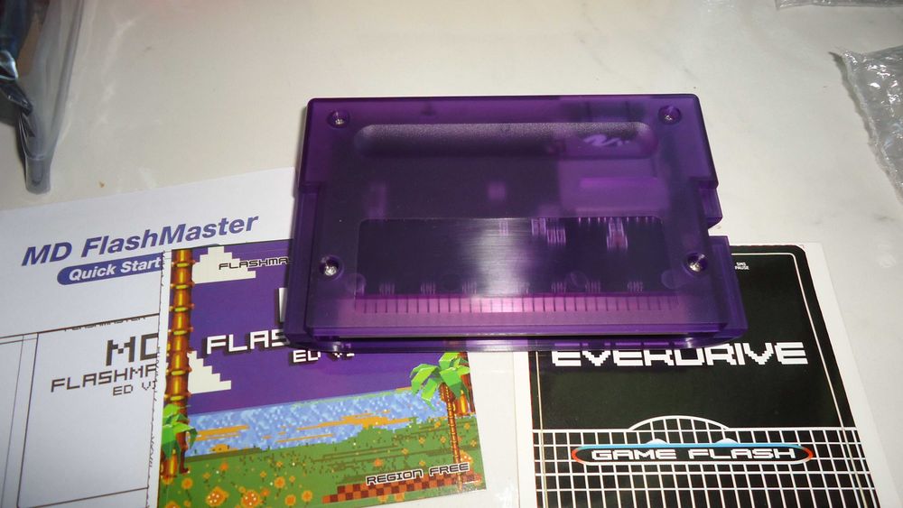 Sega (Retro Genesis) + флеш-картридж