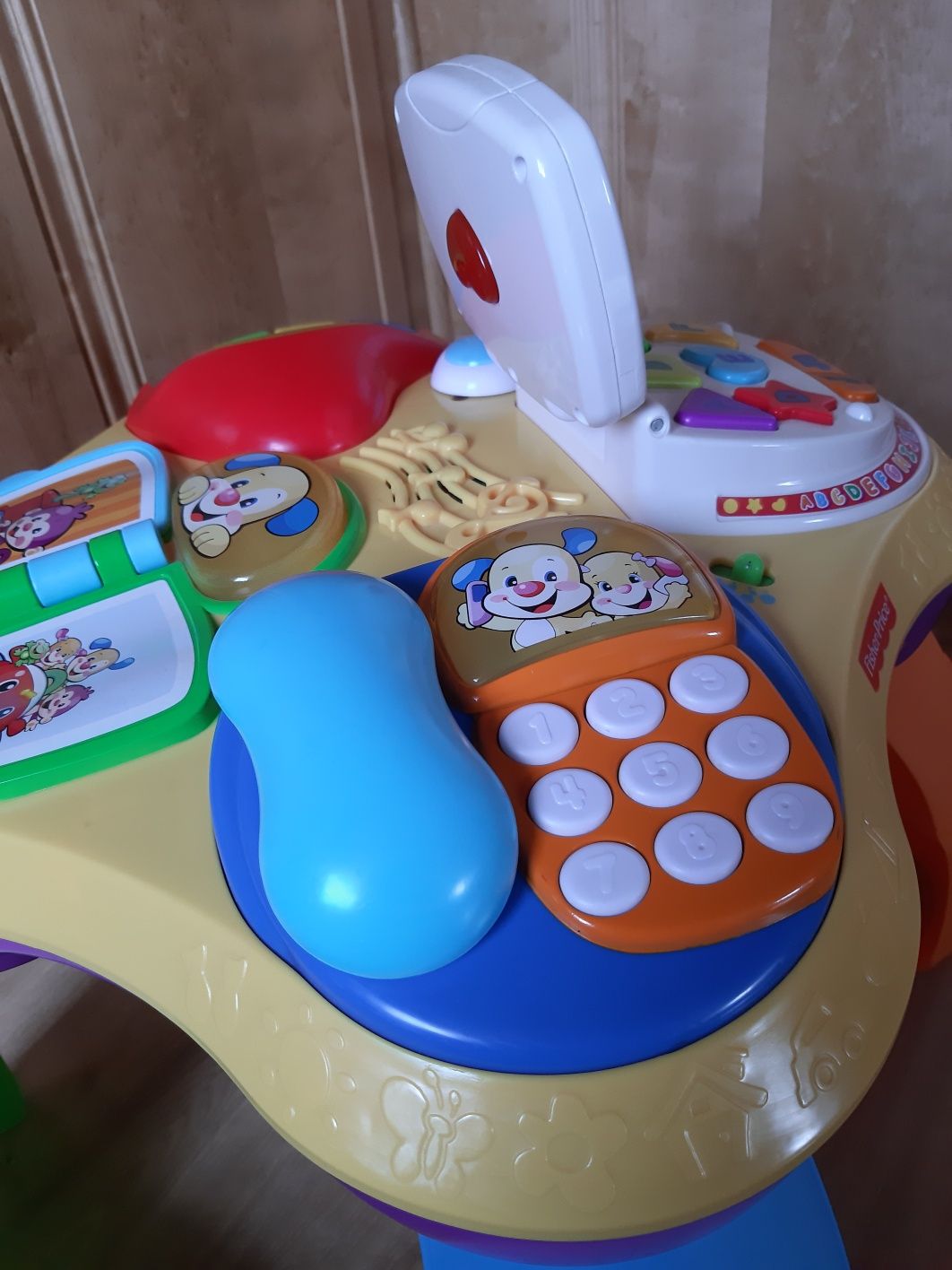 Stolik Edukacyjny Fisher Price Aktywny Stoliczek Dwujęzyczny BFY27