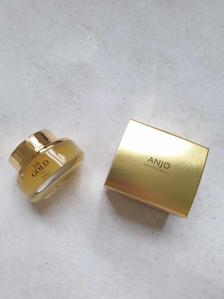 Anjo 24K Gold - Krem do twarzy z drobinkami złota