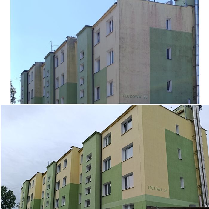 Mycie, czyszczenie-elewacja, kostka, dach. Wycena i zadowolenie GRATIS