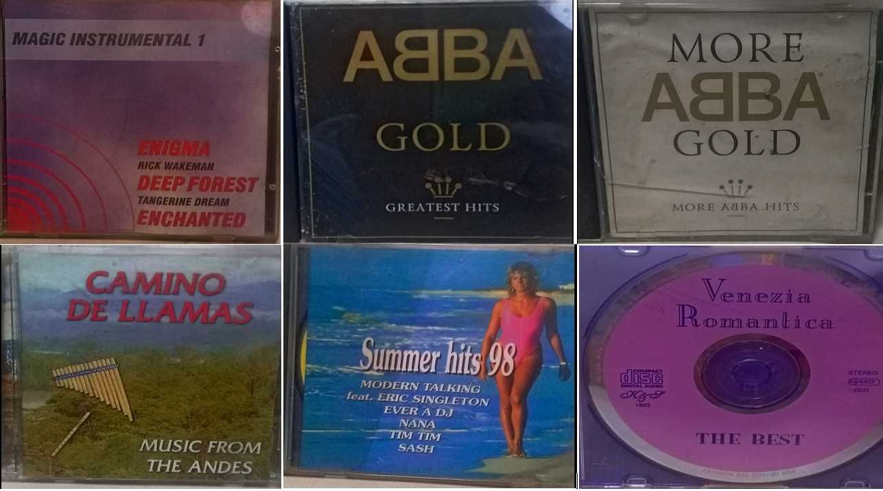 Аудио CD диски разные