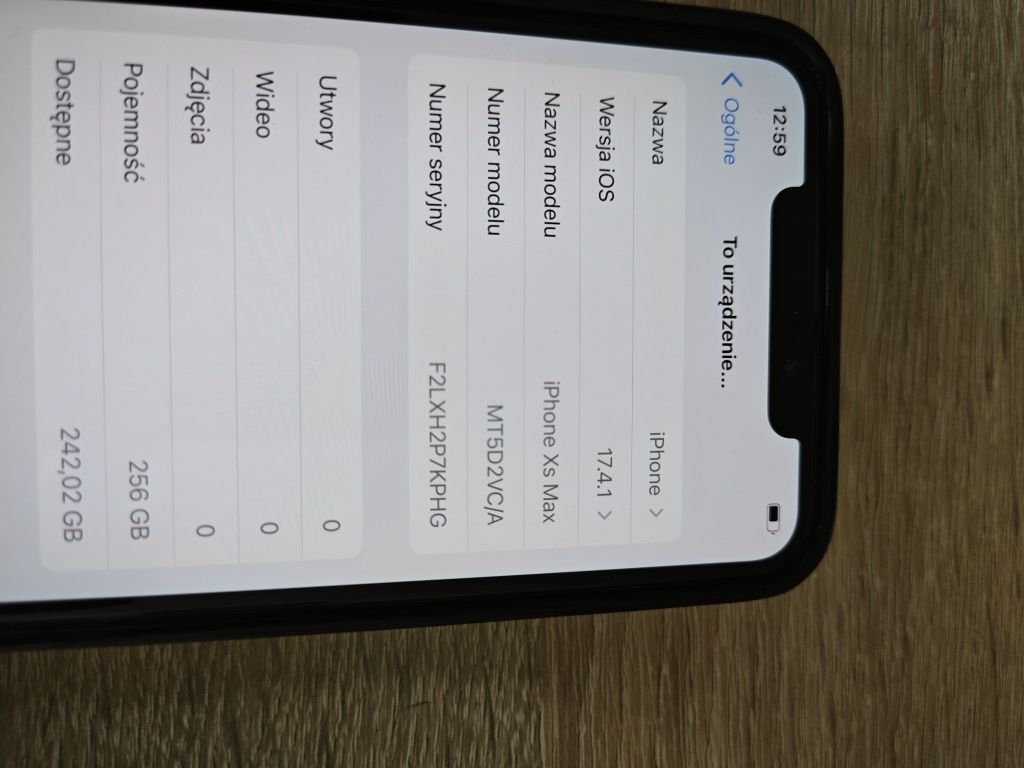 iPhone XS Max Smartfon
