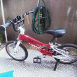Rower woom 2 14" czerwony