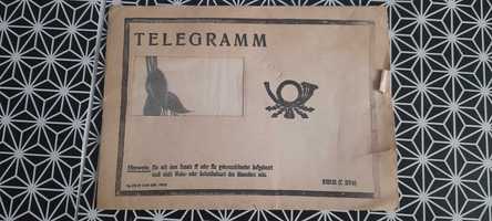 telegram niemiecki dokument ddr lata 80