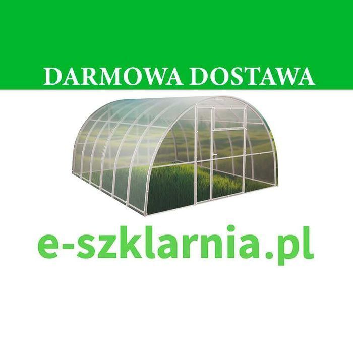 Szklarnia z poliwęglanu Tunel 3,5x2-12m profile 20x40 POLIWĘGLAN 4-8mm