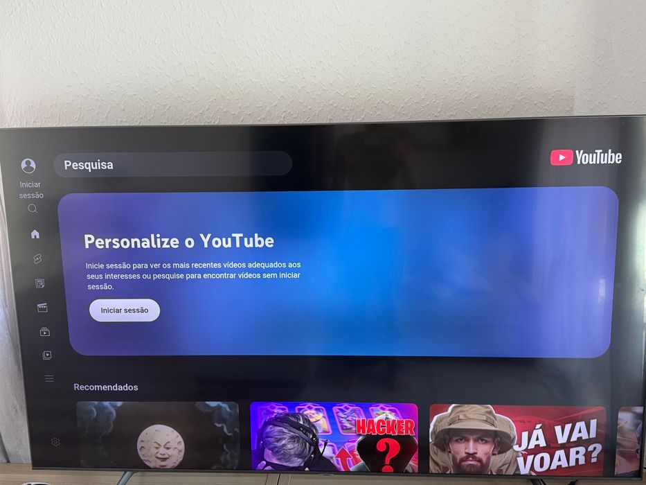 TV SAMSUNG 85 POLEGADAS 4K 2 anos de uso