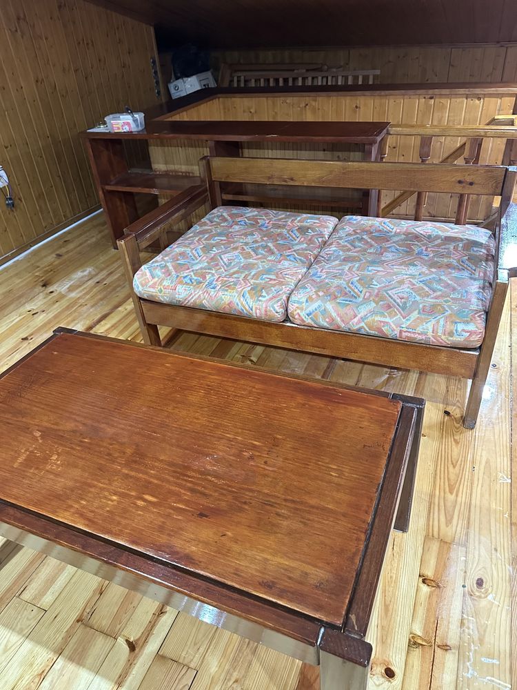 Conjunto 3 peças madeira