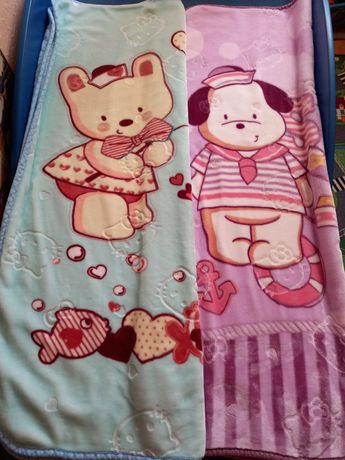 Продам детские одеяла для двойни!