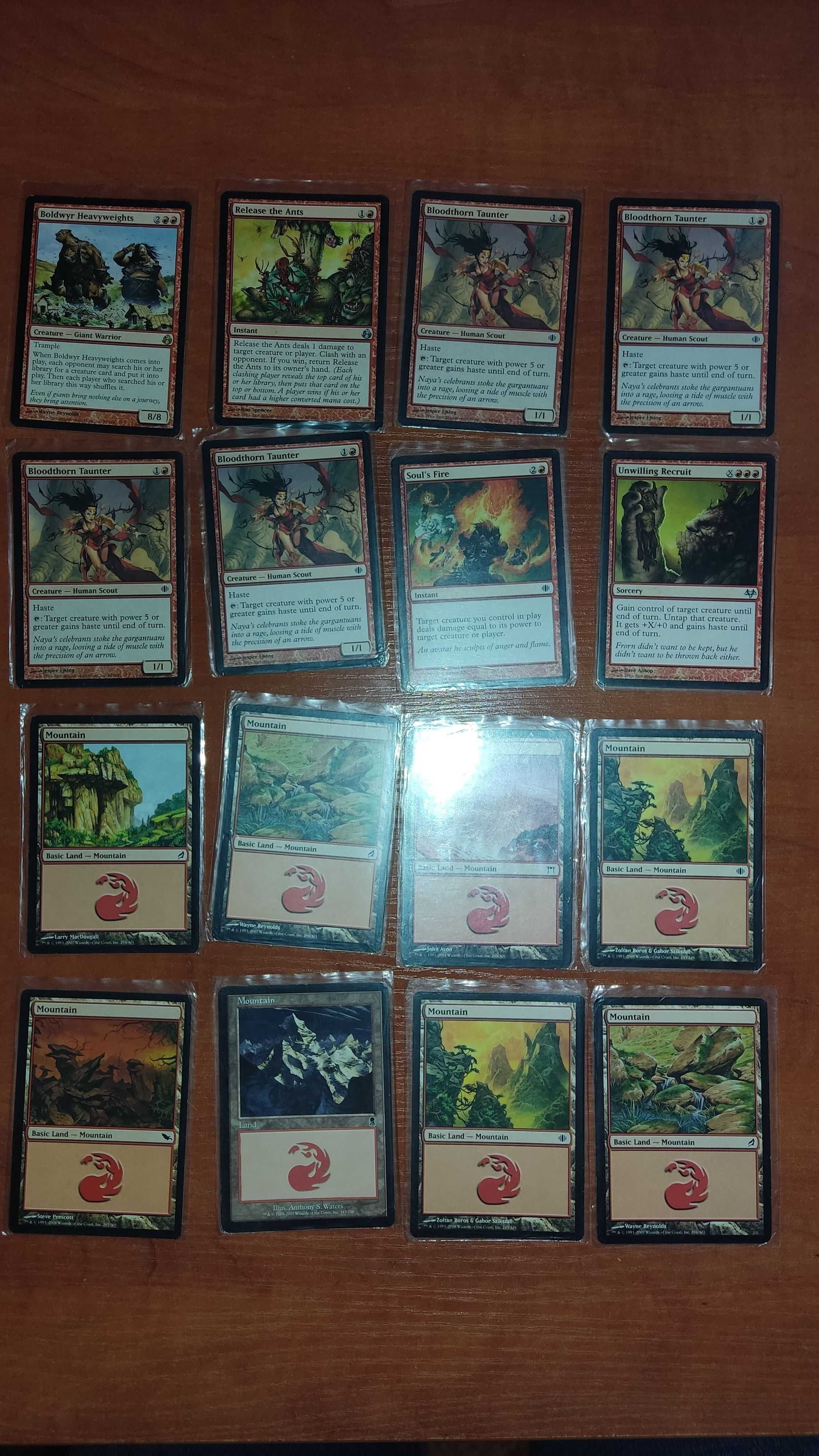 MTG Red Deck (195 kart)