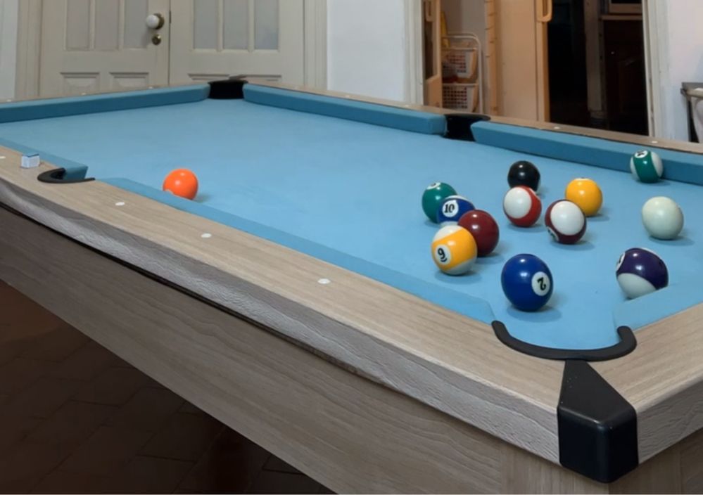 Mesa de bilhar/snooker/sinuca + ping pong + jantar