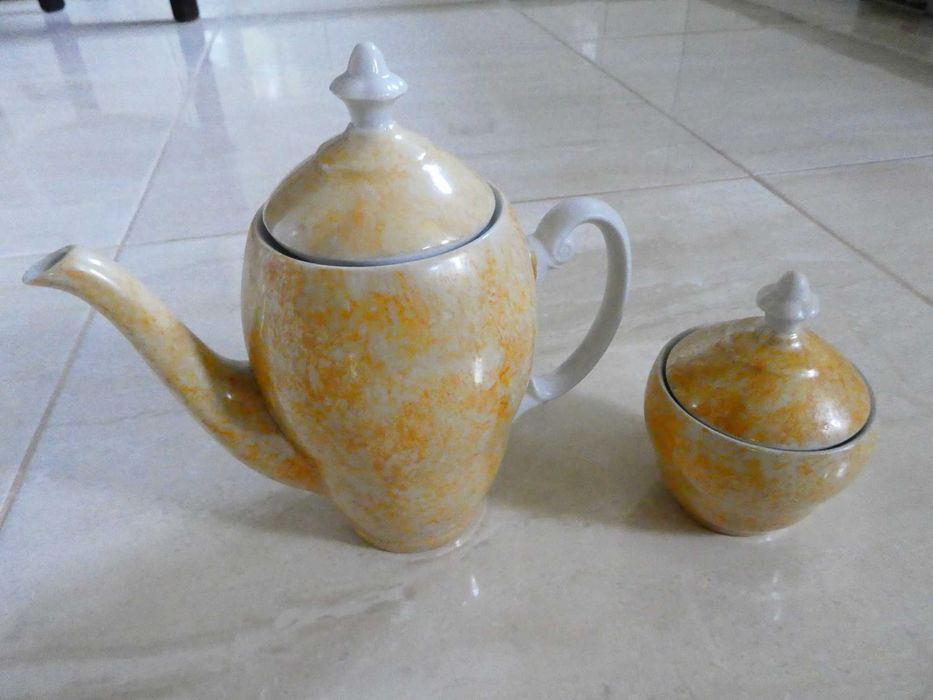 zestaw dzbanek plus cukiernica