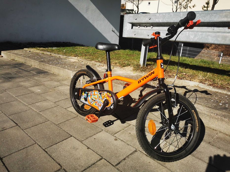 Rower dziecięcy Btwin 500 Robot 16 cali