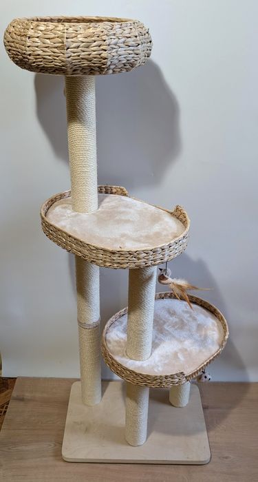 Natural Home Iii Drapak Dla Kota Beżowy 60X40X154Cm DUŻY - Defekt