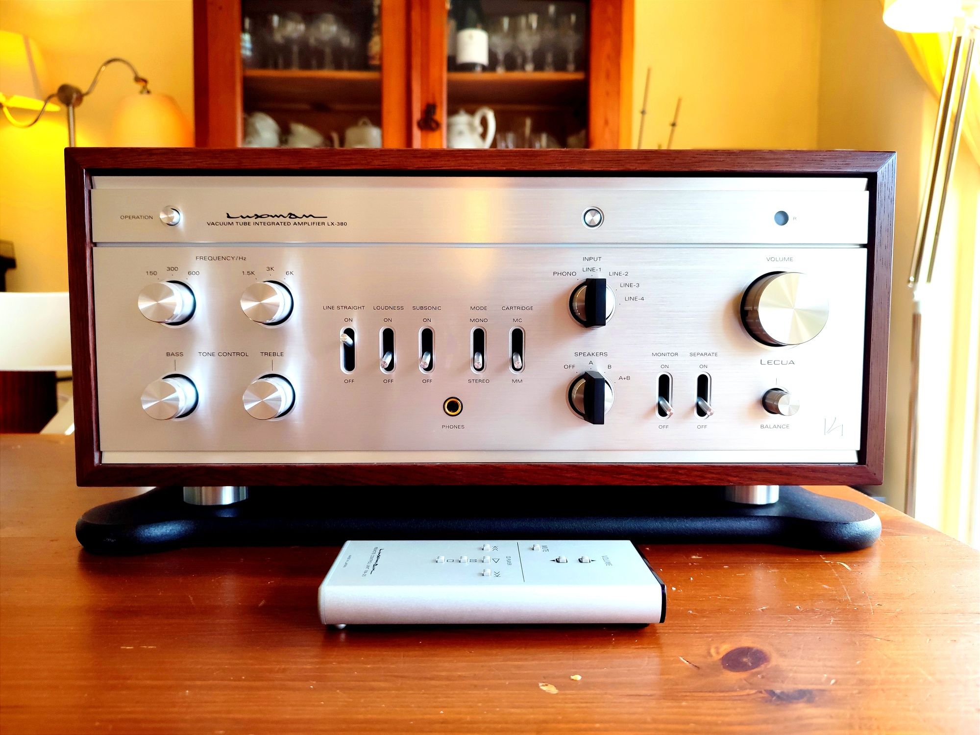 LUXMAN LX-380 Amplificador de Referência Hi-Fi C/Novo!