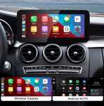 Rádio Android Mercedes W205 W446 Classe C Ecrã 10.25 Carplay GPS Wifi