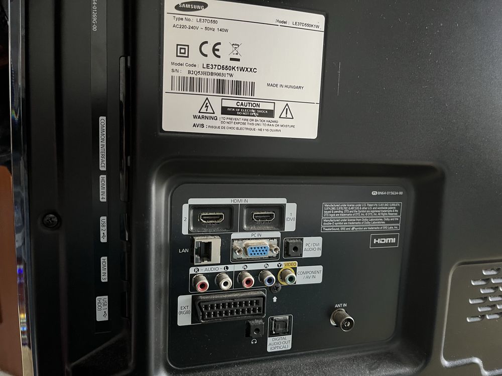 Tv LCd Sansung 37 Polegadas