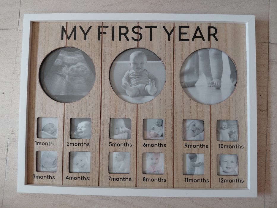 Moldura fotos My fist year