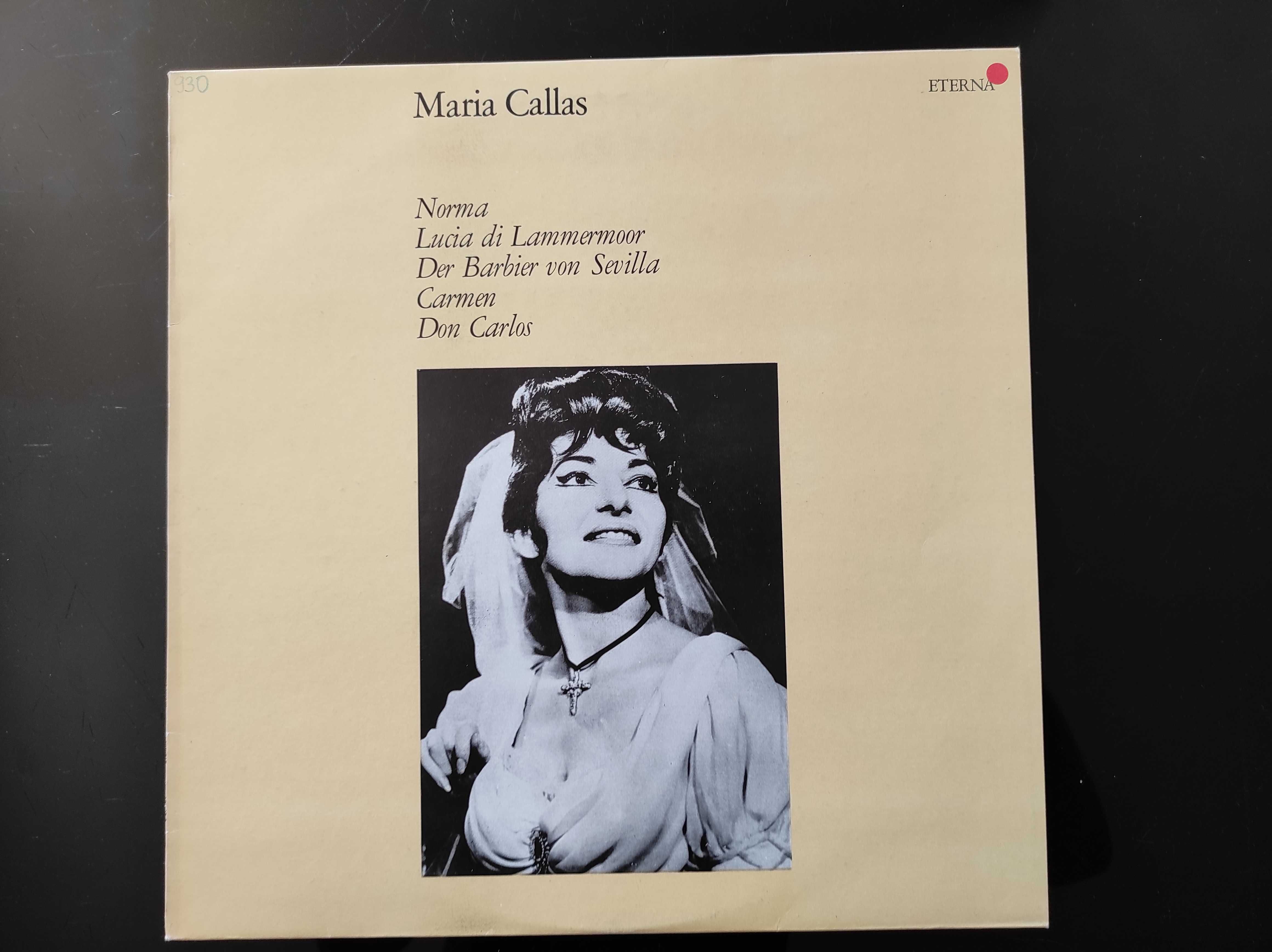 Maria Callas winyl LP NM