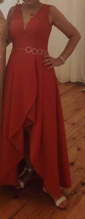 Przepiękna czerwona suknia