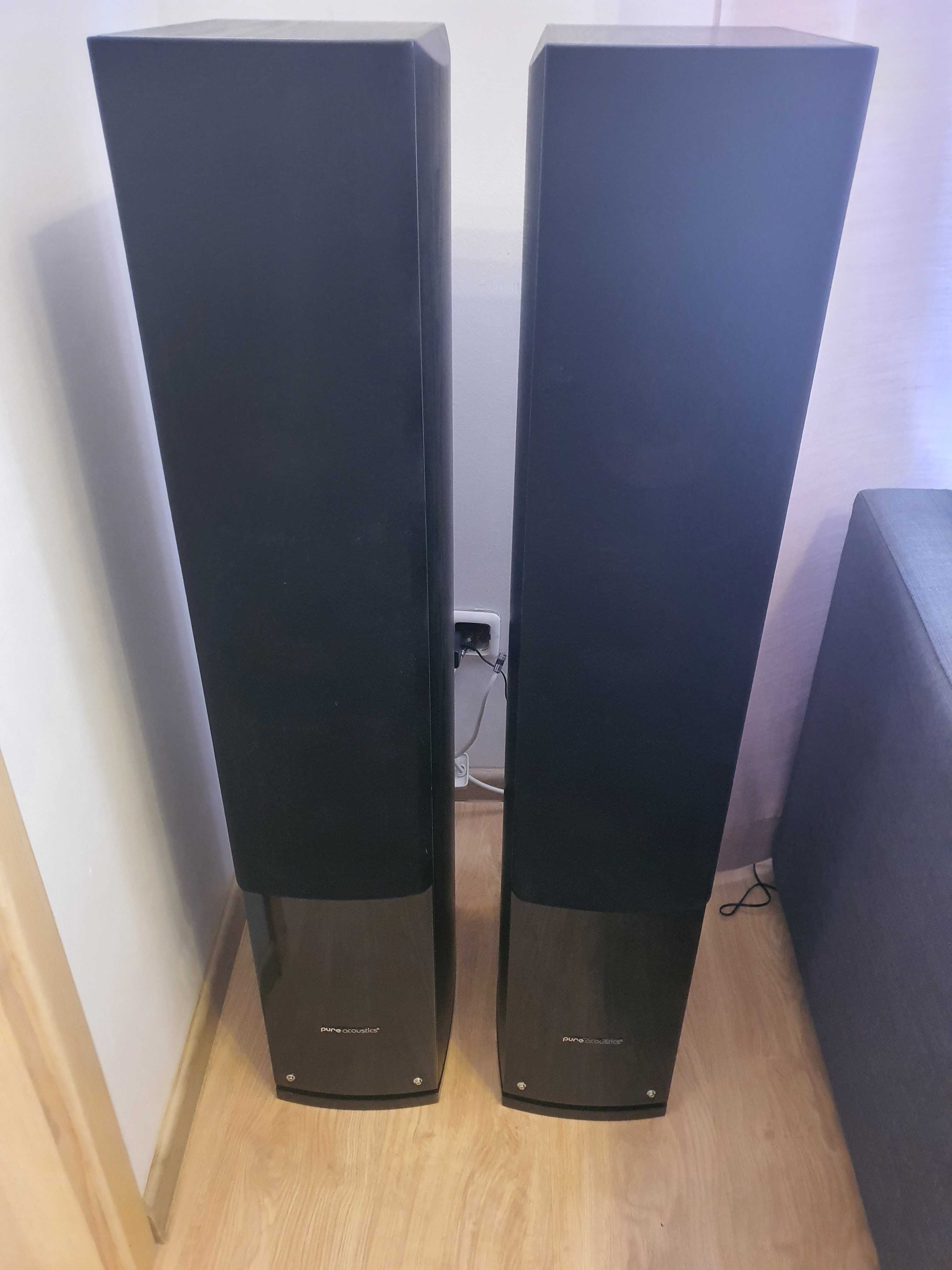 Amplituner Yamaha MusicCast R-N303D + kolumny Pure Acoustics Nova 8F