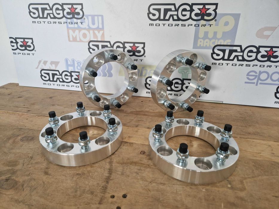 Espaçadores 6x139.7 Mitsubishi L200 Strakar Toyota Hilux 30,35,38mm