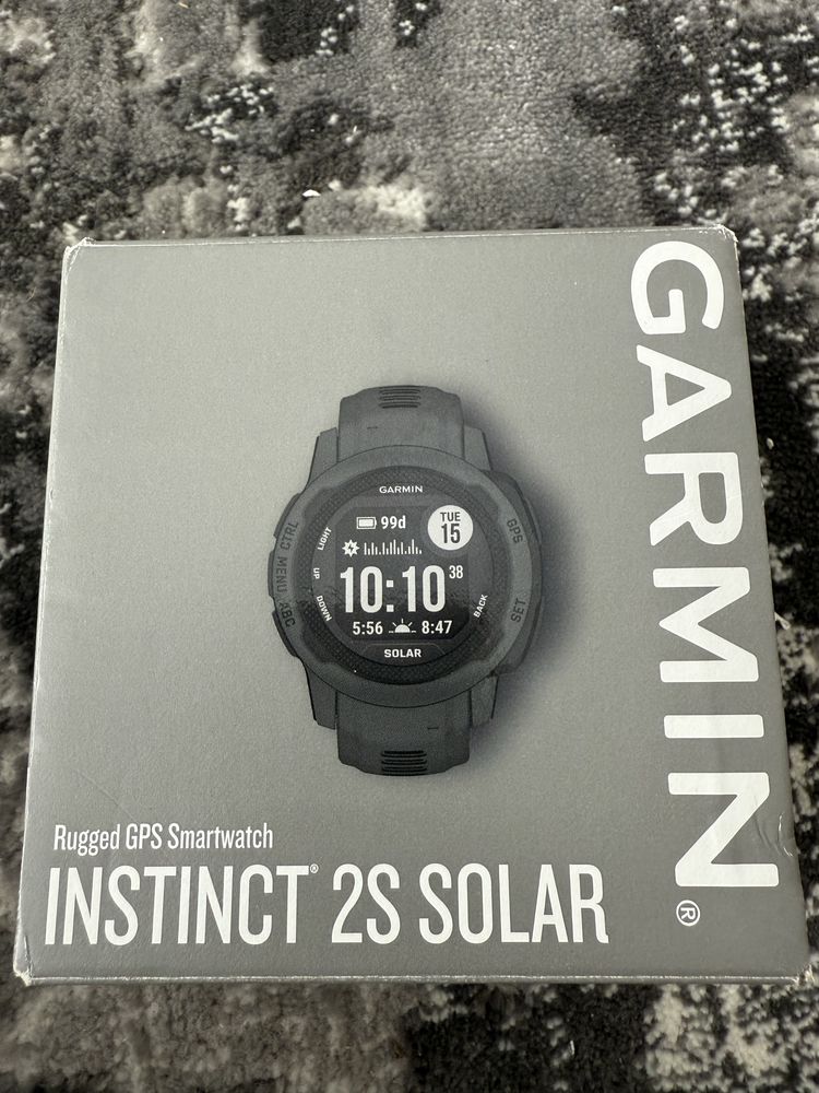 Смарт-годинник Garmin Instinct 2s Solar Graphite