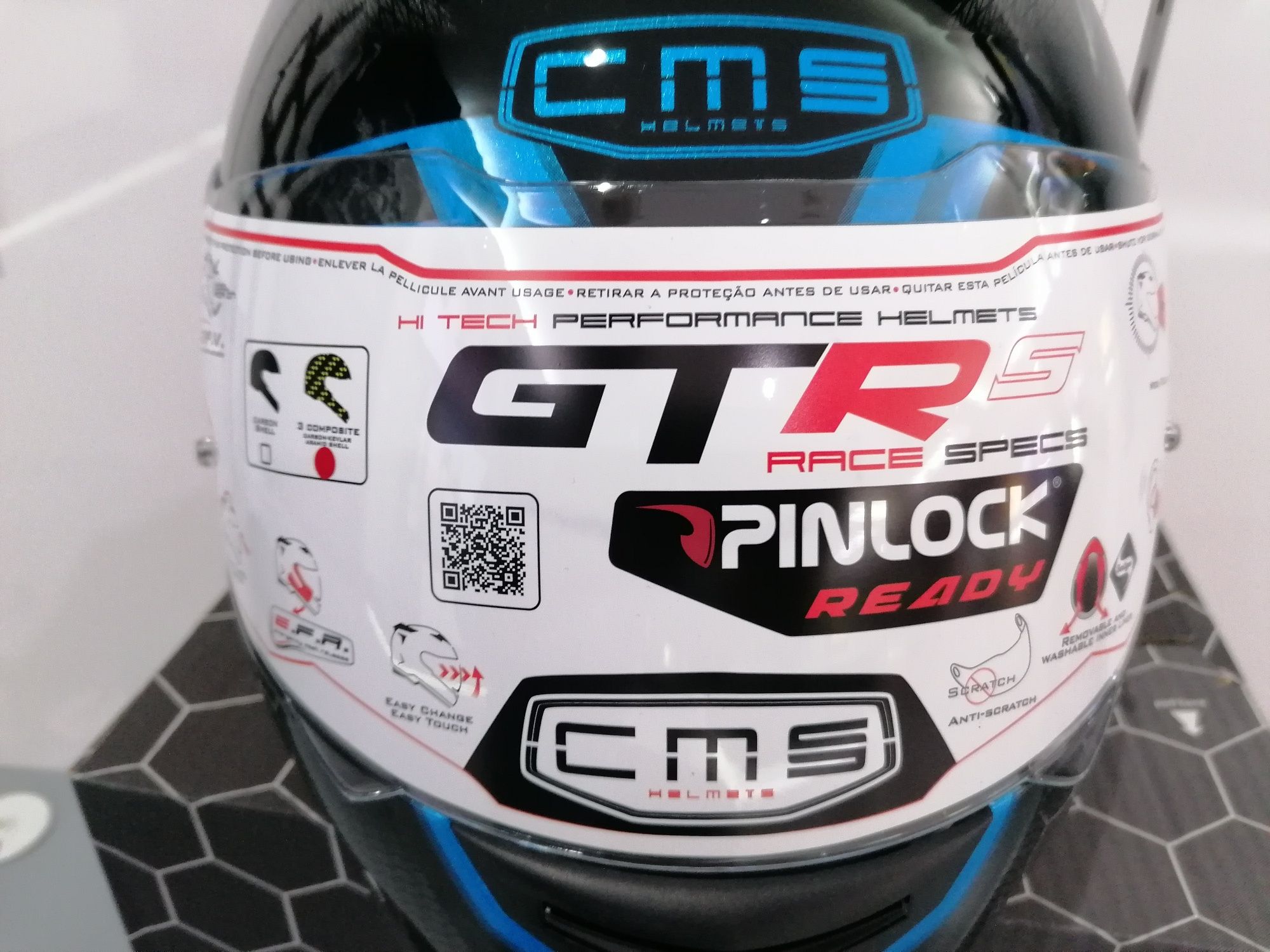 Capacete GTRS 3C Vektor Reflex...