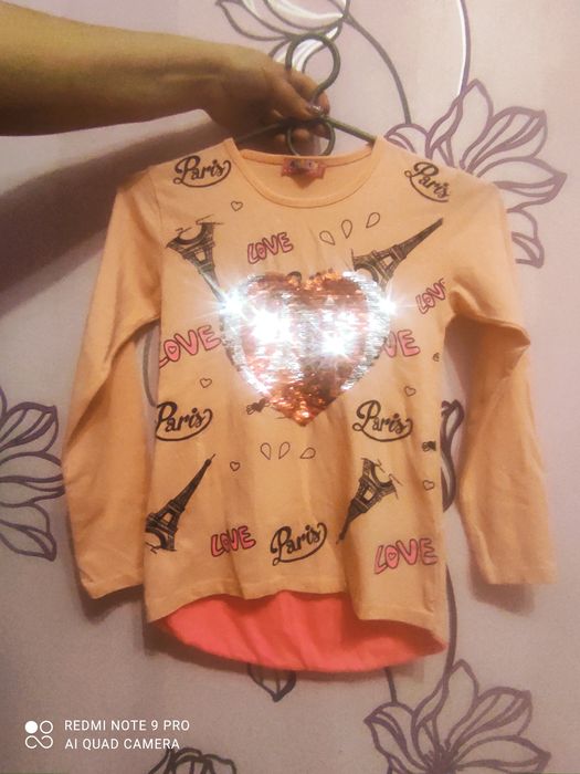 Кофточка для девочки рост 128