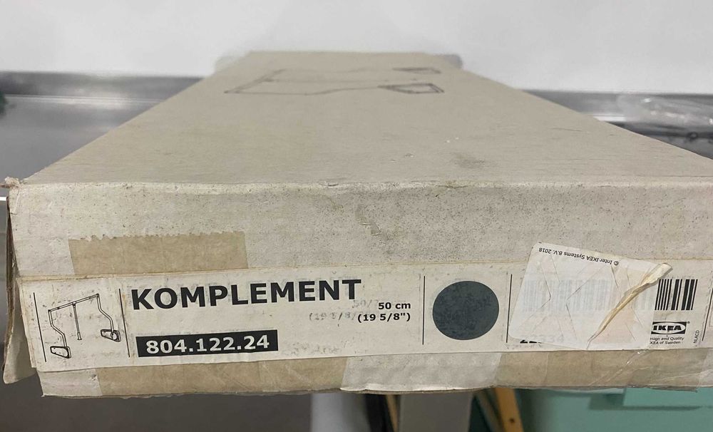 IKEA KOMPLEMENT Varão extensível 50 cm