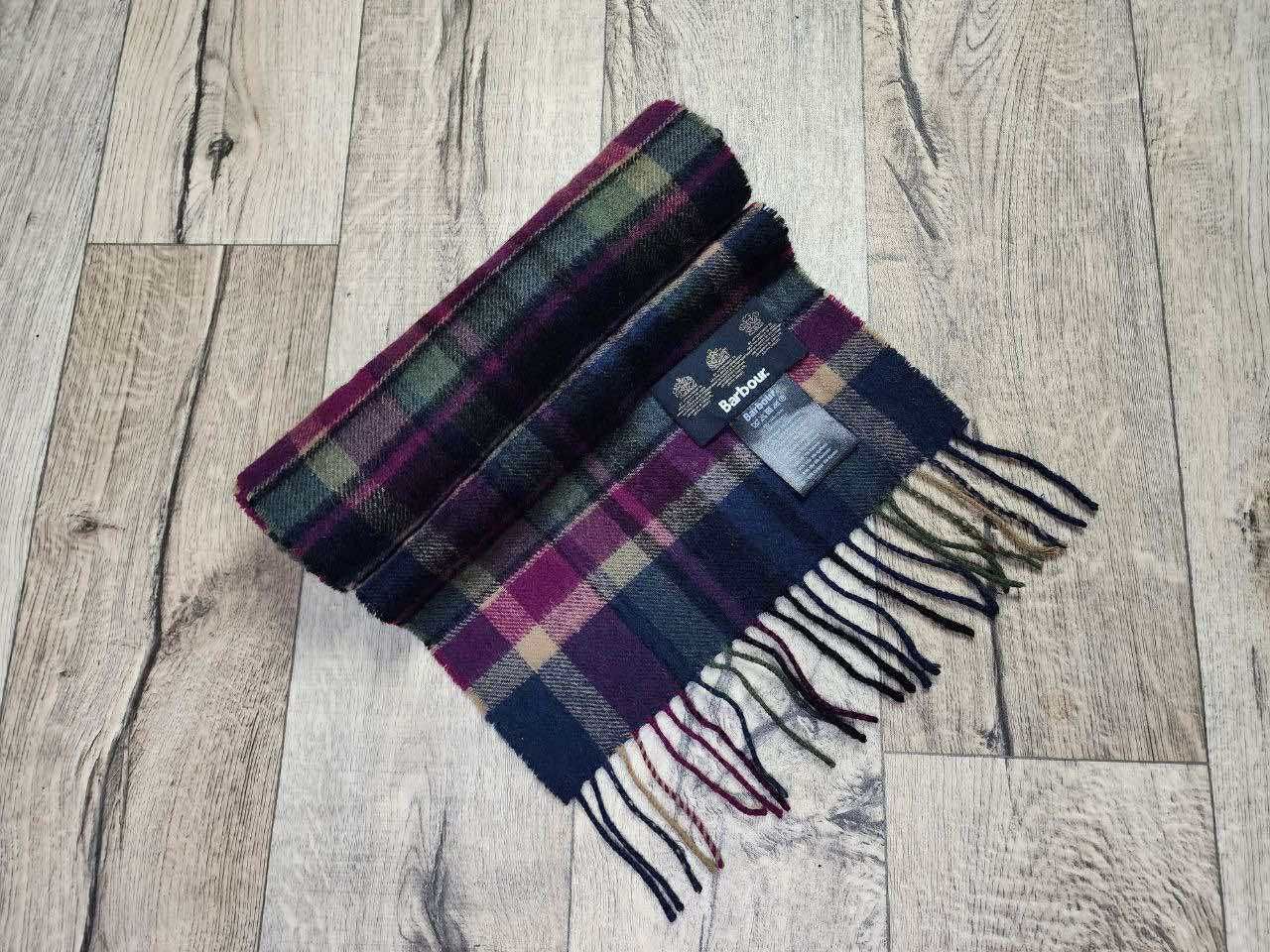 Barbour шарф вовна кашемір / оригінал шерстяний / burberry