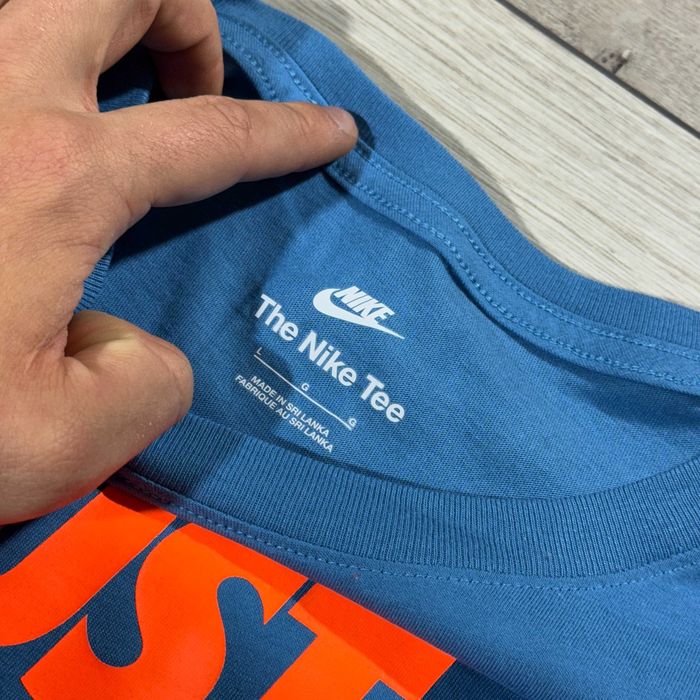 Абсолютно Нова синя Футболка Найк Nike JDI "just do it", розмір L