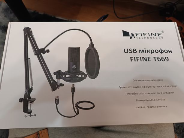 USB мікрофон FIFINE T669