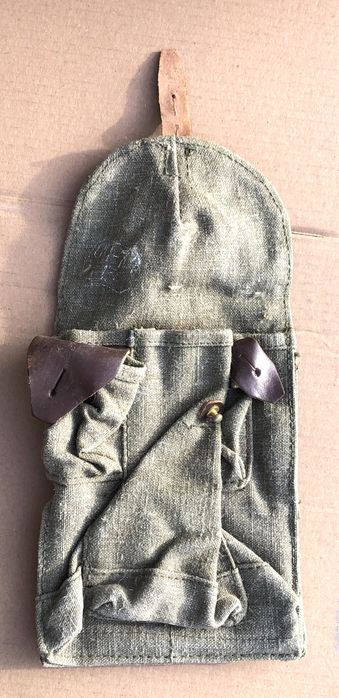 Подсумок брезентовый на 3 магазина