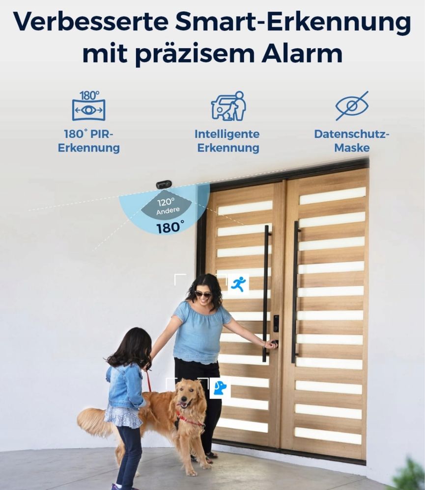 REOLINK Argus 4 Pro Kamera Zewnętrzna 4K Solar 8MP WiFi IP66