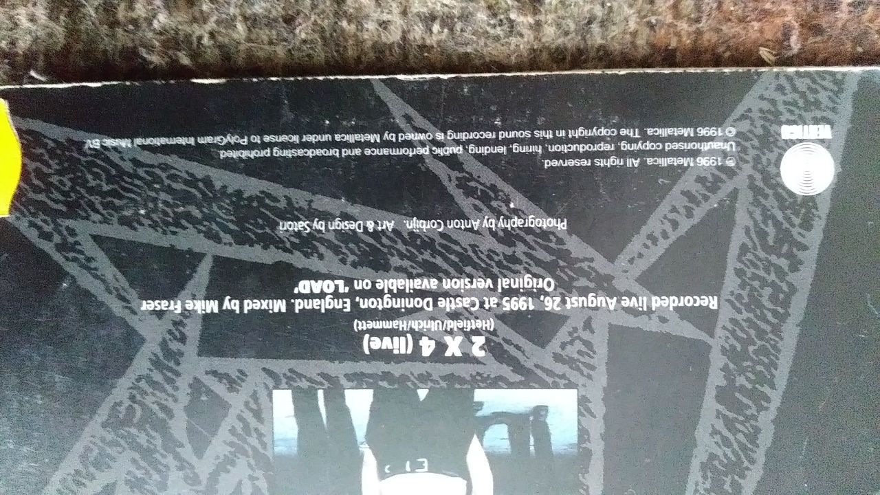 Metallica until it sleeps unikat płyta cd