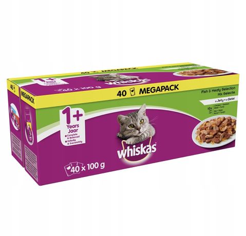 Mokra karma dla kota Whiskas mix smaków