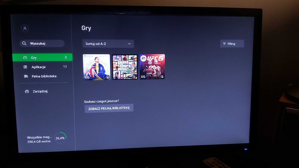 Xbox Series X 1Tb z napędem+2 pady+ładow. do padów+3 gry+UBEZPIECZENIE