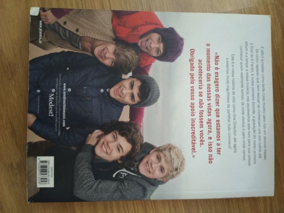 Livro OneDirectio "Atreve-te a sonhar"