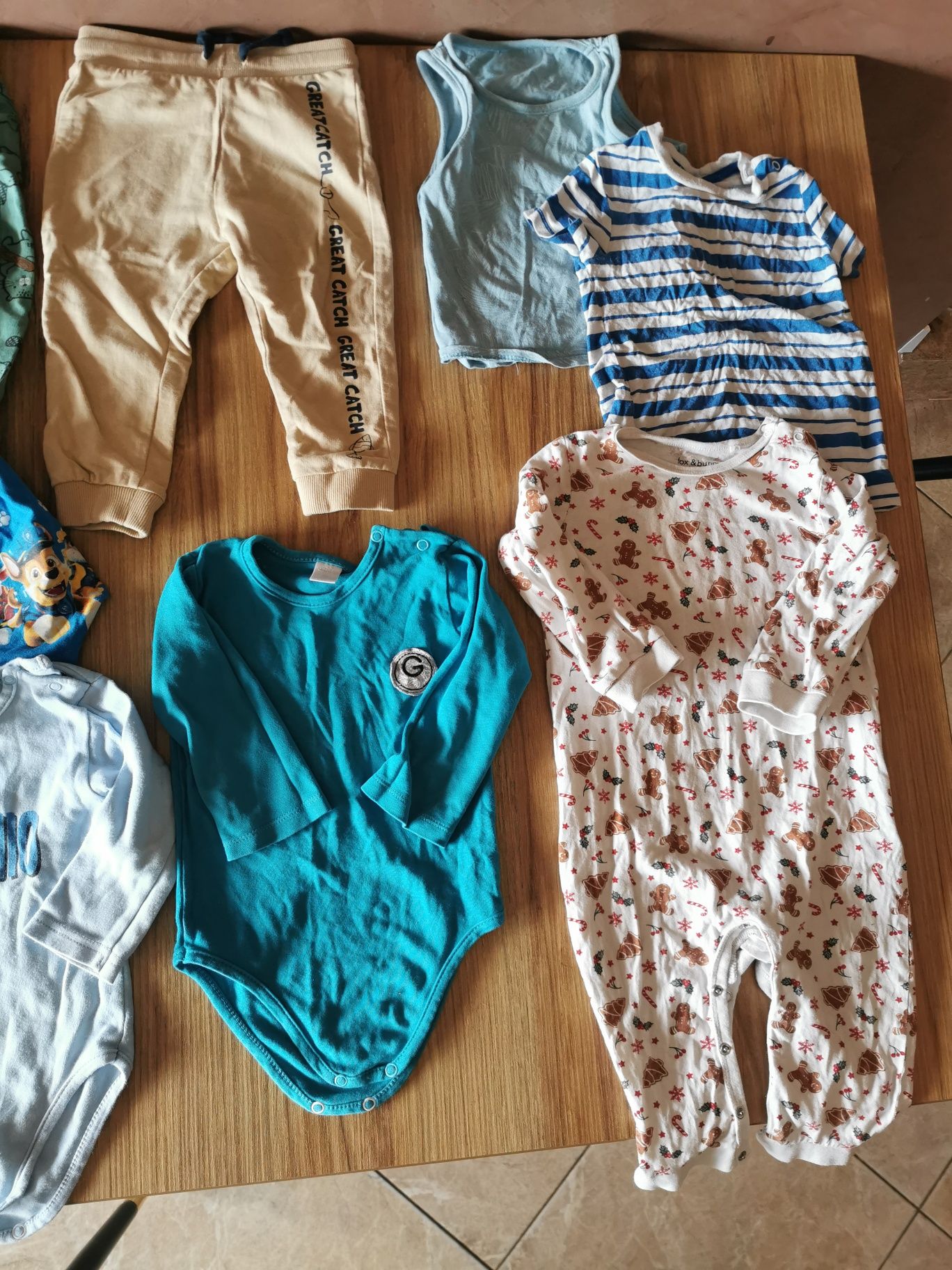 Duża paka dla chłopaka paczka ubrań 86 zestaw ciuchów chłopięcych 14sz