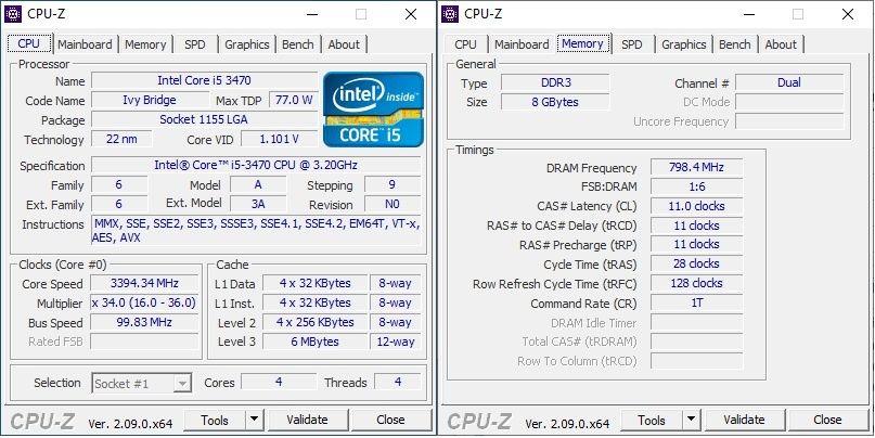 Компьютер Dell Optiplex 7010 (i5-3470, RAM 8Gb, SSD 128Gb)