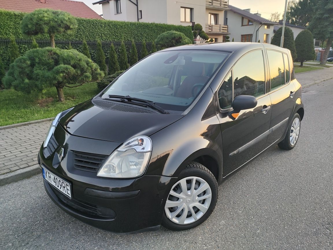 Renault Modus 1.2 benzyna! Szklany dach! 126 tys przebiegu! Klima spr